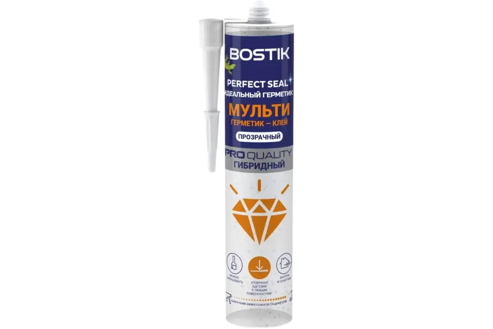 Герметик Bostik Perfect Seal Мульти прозрачный 300 г