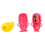 Точилка Basir, одинарная, с контейнером, серия "Кукуруза", 5.5 см