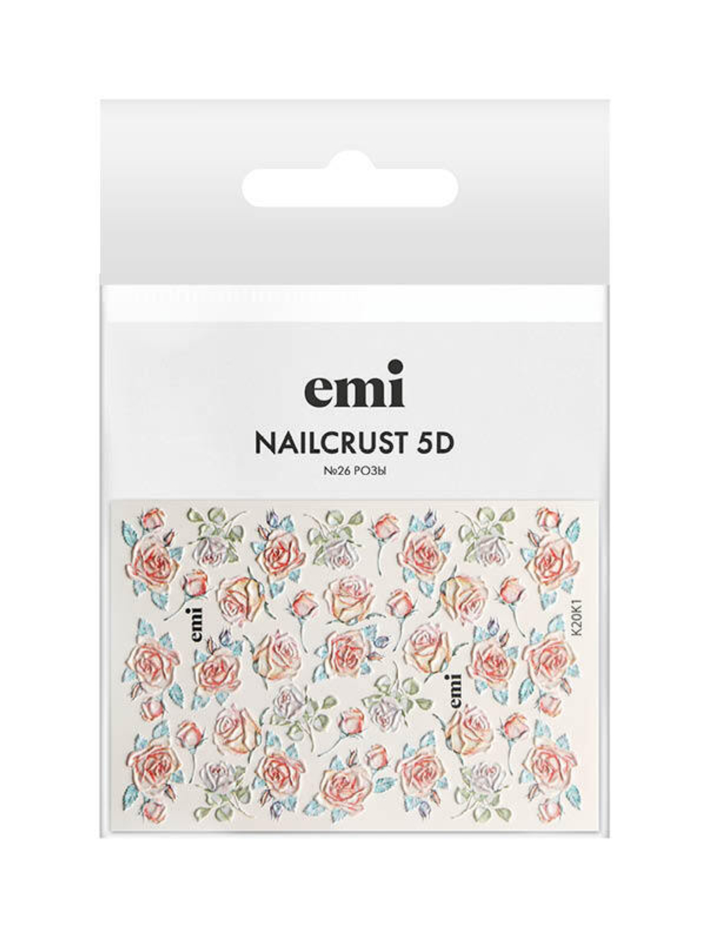 NAILCRUST 5D №26 Розы