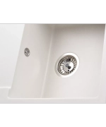 Кухонная мойка Kuppersberg MODENA 1B1D WHITE ALABASTER фото 3