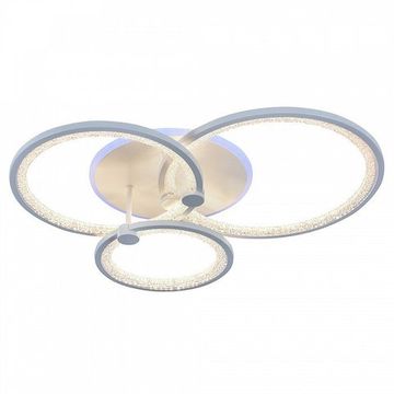 Потолочный светодиодный светильник 8002/3 WHT 108W+7W RGB белый Profit Light