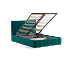 Кровать Милана 140 синяя