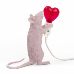 Настольная лампа Mouse Lamp Love Edition USB 15220SV