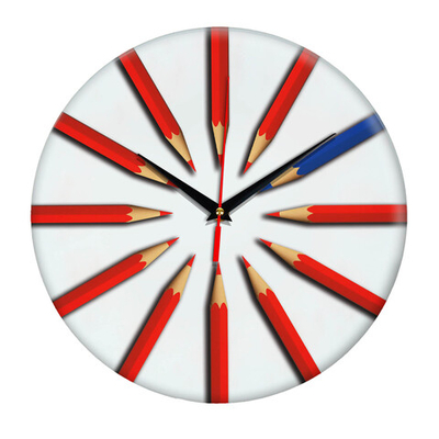 Настенные часы "Карандаши" Декор для дома, подарок