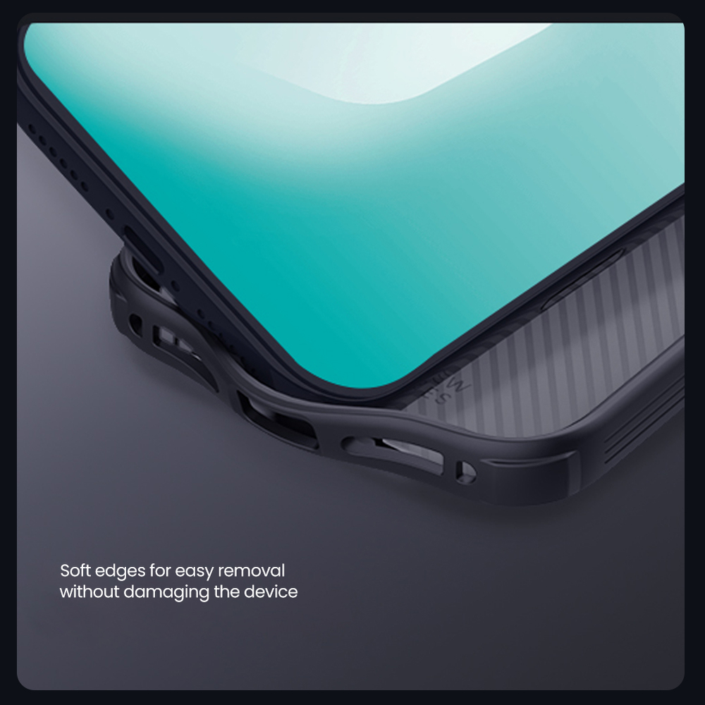 Чехол серого цвета (Transparent black) на iPhone 17 Pro Max, серия CamShield Pro (обновленная двойная защитная шторка для камеры) от Nillkin