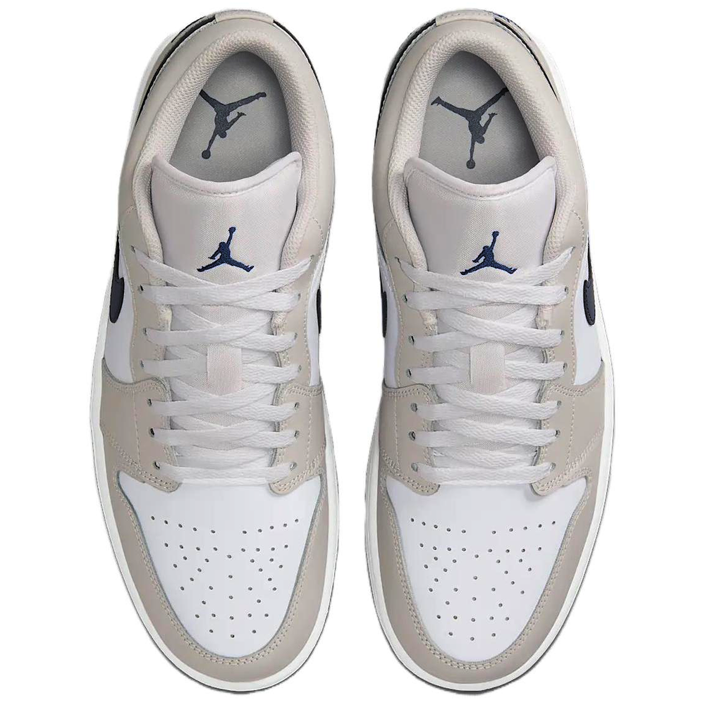 Jordan 1 Low Midnight Navy Neutral Grey