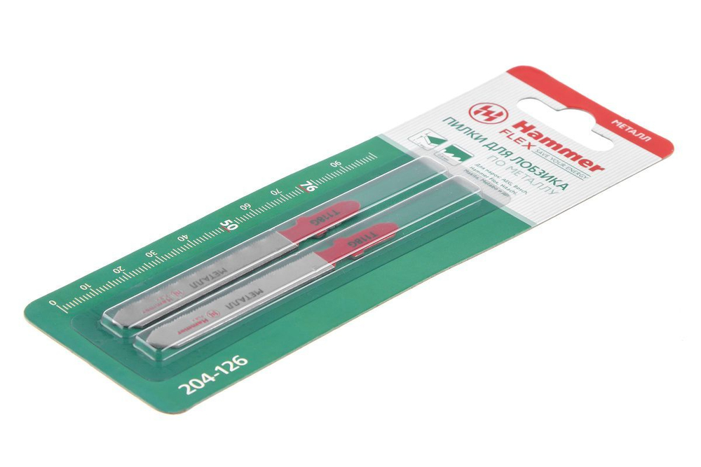 Пилки для лобзика HAMMER  JG MT T229G 204-126 (2 шт.)
