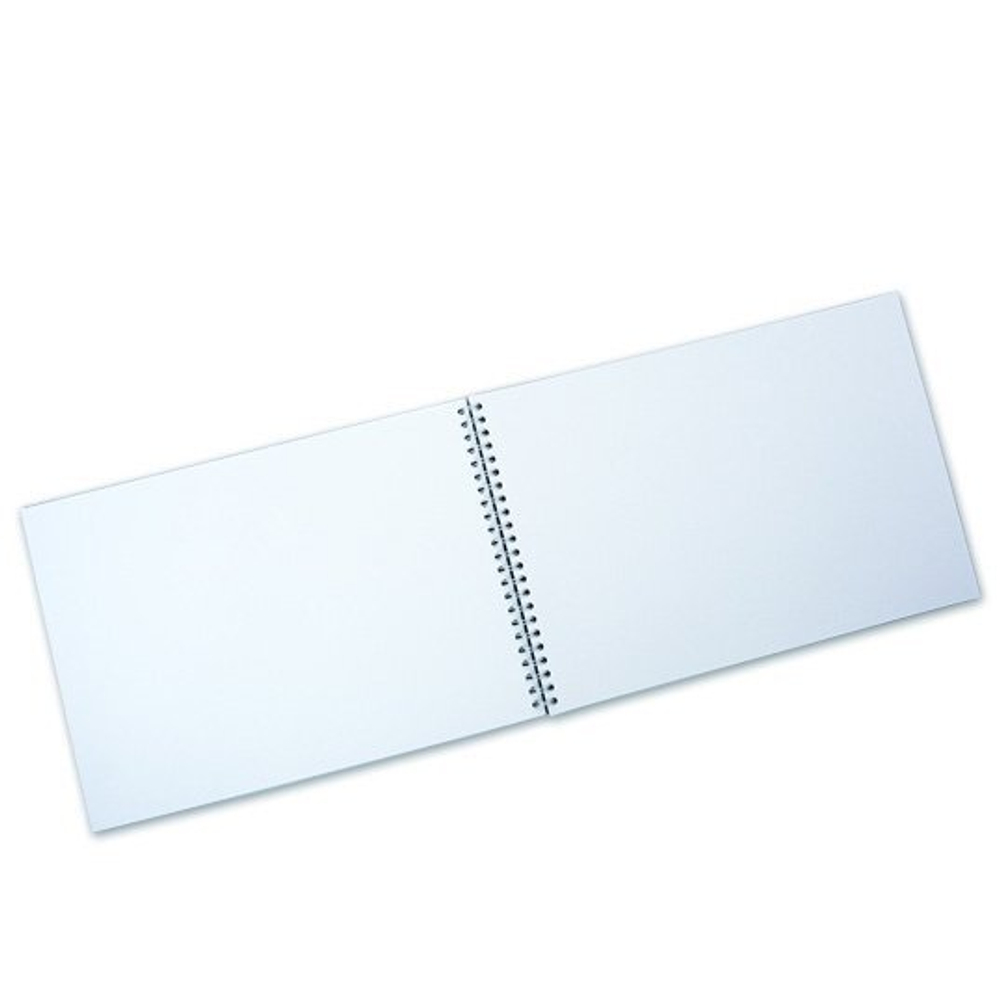 Альбом для рисования А4 24л., Апплика, гребень, мелованный картон, УФ лак, "Кувшинки"