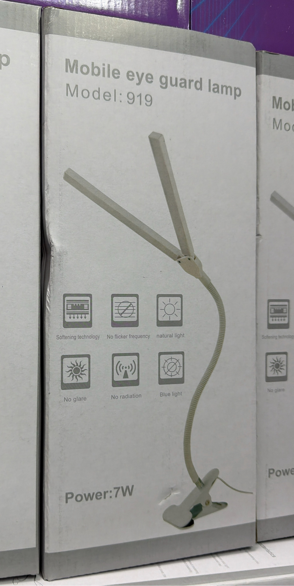 Светильник  на прищепке 919