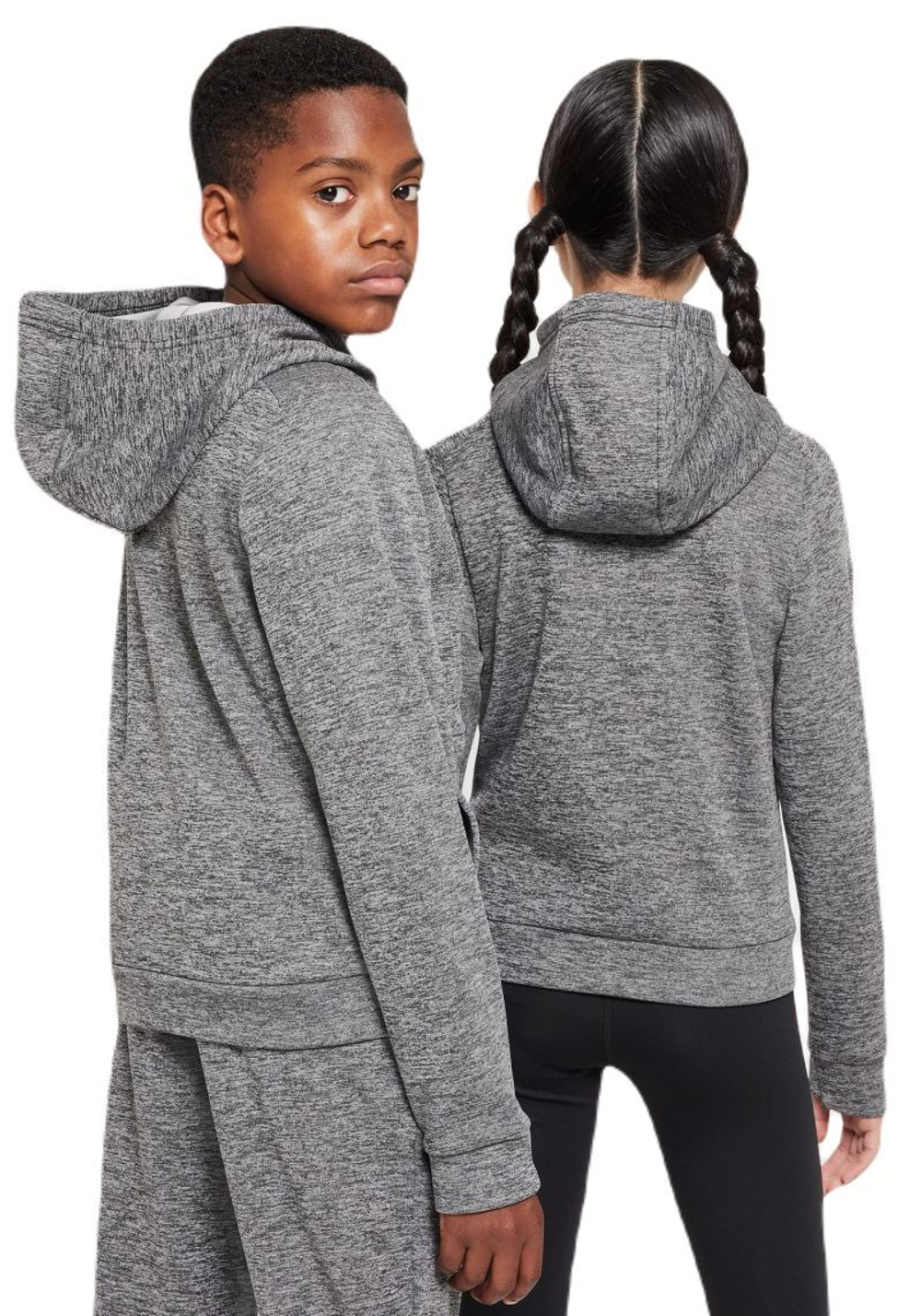 Кофта для мальчика теннисная Nike Kids Multi Stain Repel Therma-Fit - серый