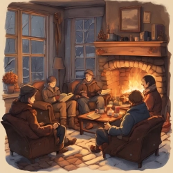 Книжный клуб любителей детективов (название отсутствует)