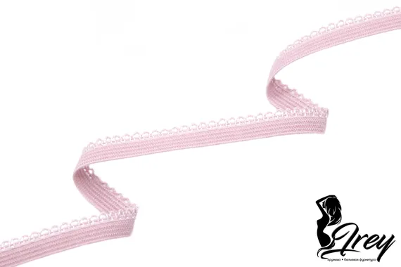 019 К-94/9 Резинка ажурная Lauma 9 мм, лотос 019