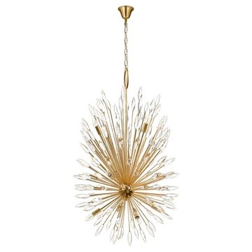 Подвесная люстра 12*Е14 10418/12 золото Splash LOFT IT