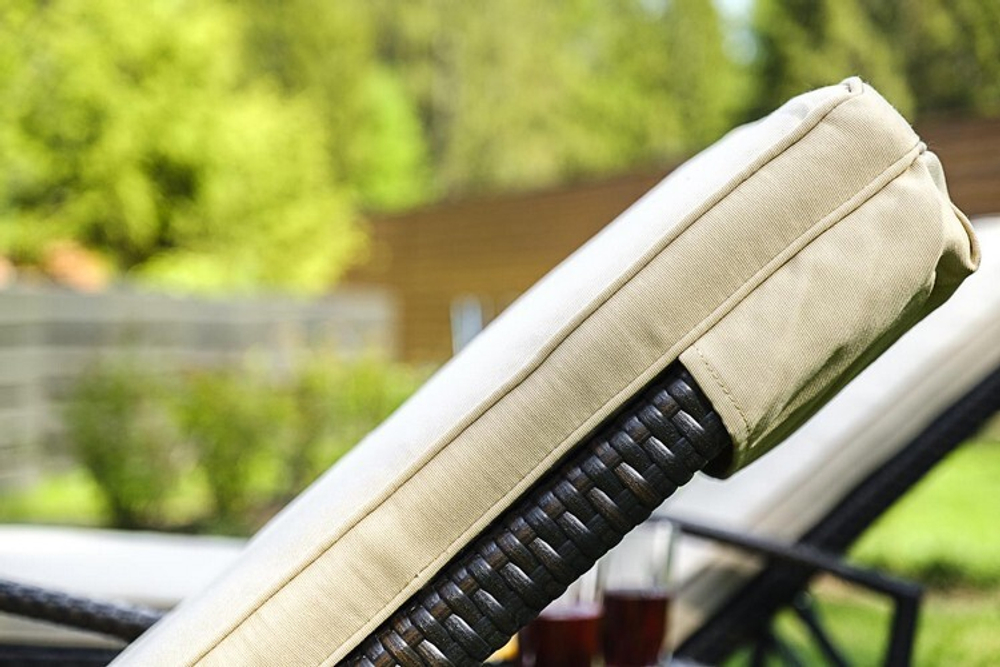 Комплект для отдыха из искусственного ротанга MILANO темно-коричневый