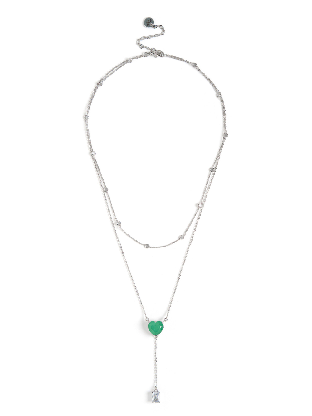 Сотуар "Green heart" Silver