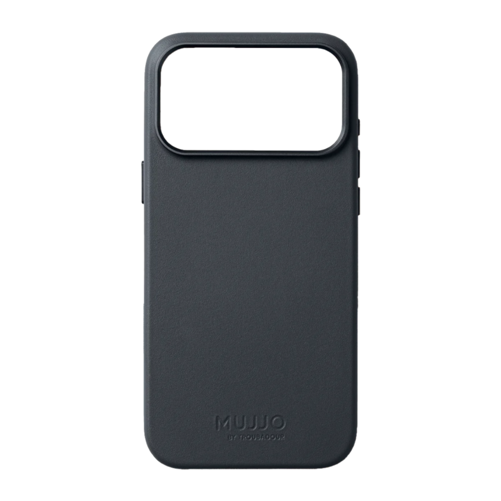 Кожаный чехол MagSafe Mujjo Full Leather Case для iPhone 17 Pro Max Чехол из натуральной телячьей велюровой цельнозерновой кожи с мелкозернистой фактурой и сенсорной накладкой для Контроллера камеры