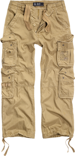 Brandit PURE VINTAGE PANTS beige