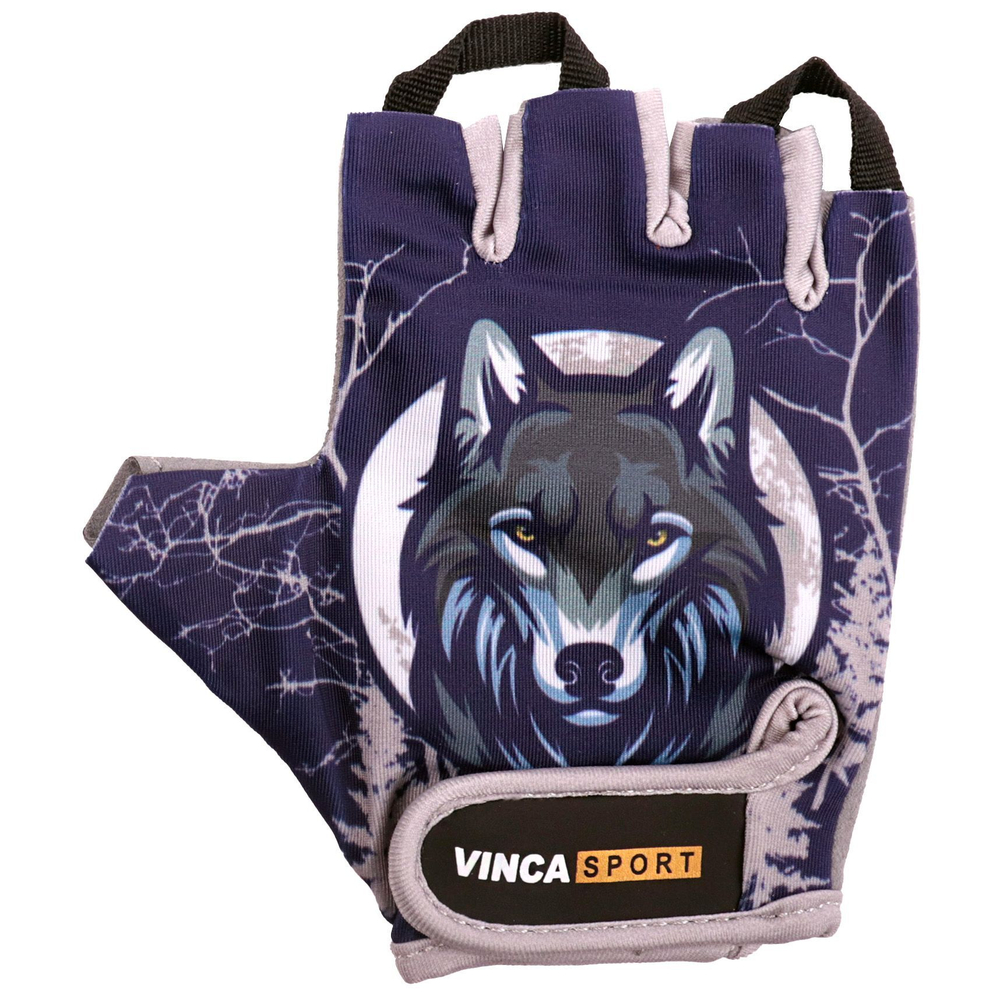 Перчатки велосипедные, WOLF, синие, S VG 986 Wolf (S)