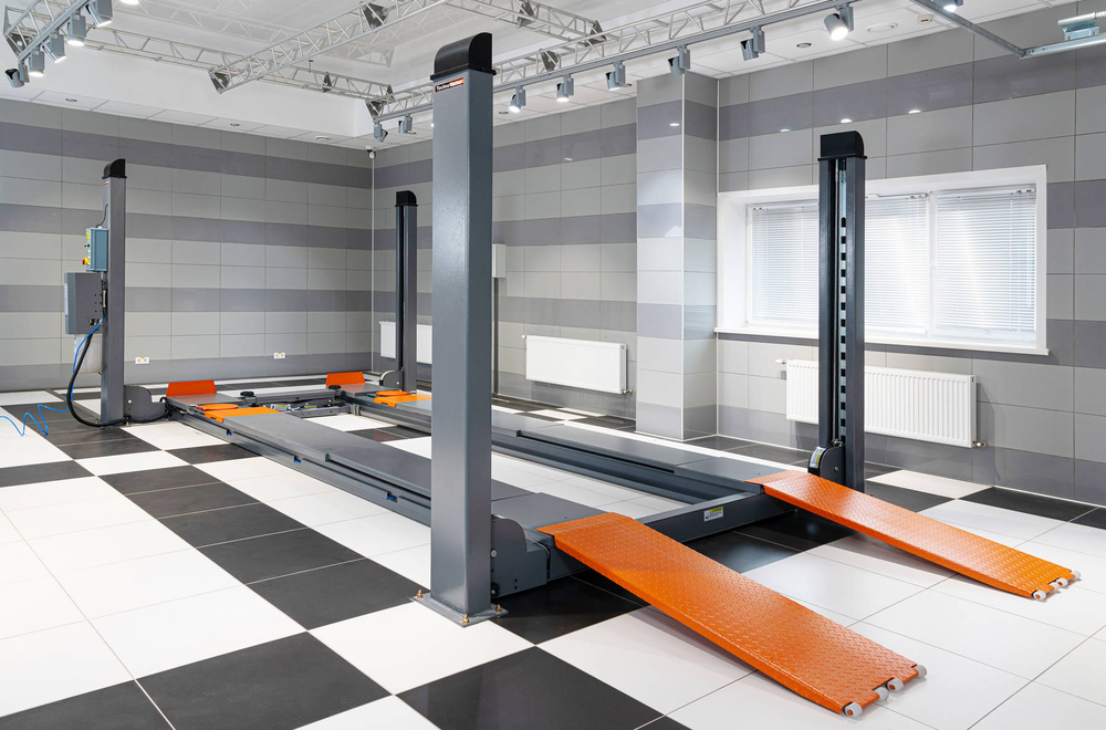 Подъемник четырехстоечный        SHL-4-450DE