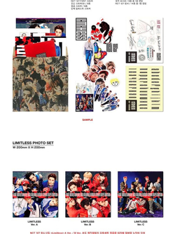 Альбом NCT 127 - NCT #127 LIMITLESS 2nd Mini Album RANDOM Version