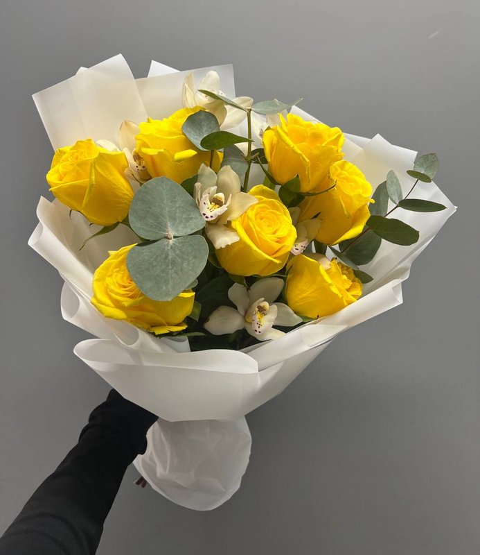 Букет "Поцелуй солнца"