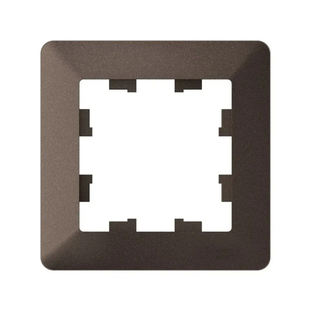 ATLASDESIGN AIR 1-постовая РАМКА, МОККО/дымчатый черный