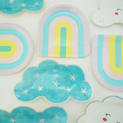 Тарелки формовые "Радуга" Макаронс