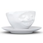 Чайная пара tassen laughing, 200 мл, белая