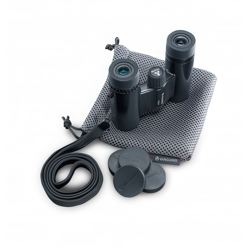 Бинокль Vanguard VESTA COMPACT 10X21 BP — комплект поставки