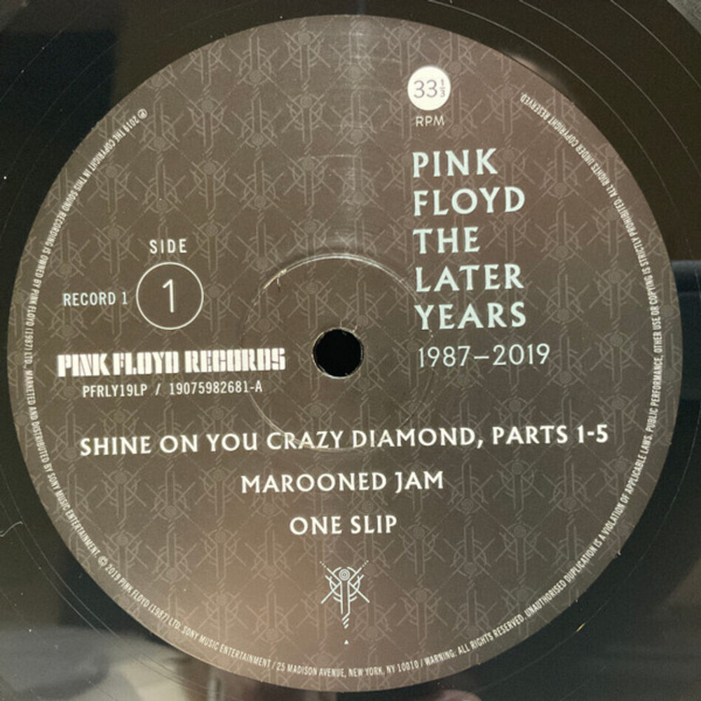 Pink Floyd / The Later Years 1987-2019 (2LP)