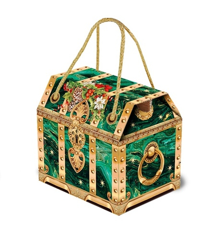 Упаковка  «Малахитовая шкатулка» 800гр