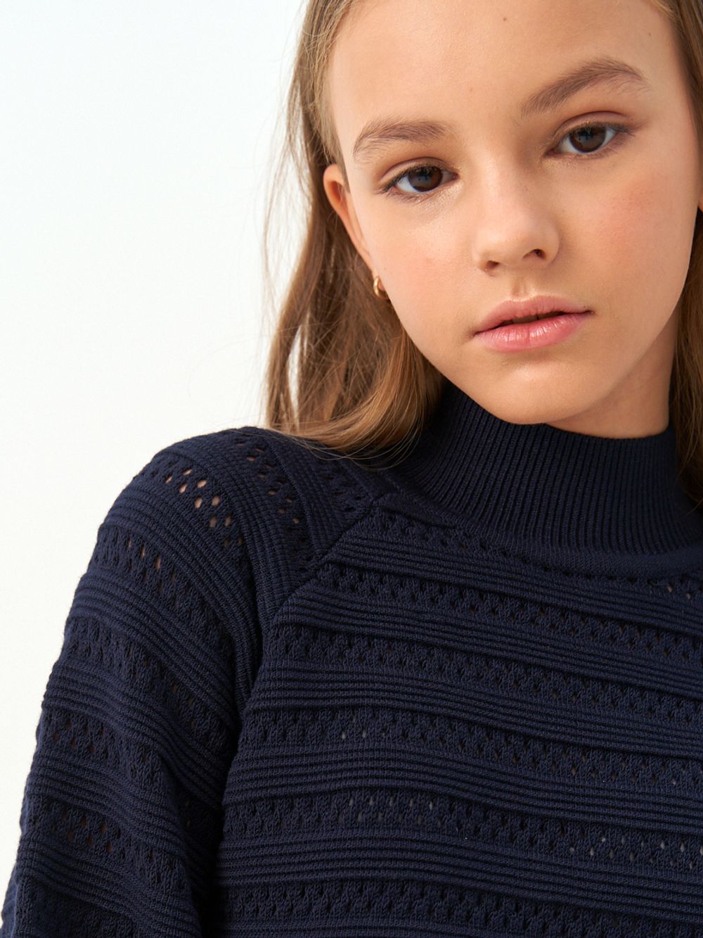 Джемпер для девочки AT1215 синий