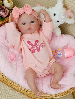 Кукла Реборн виниловая LifeReborn 45см (LR-007)