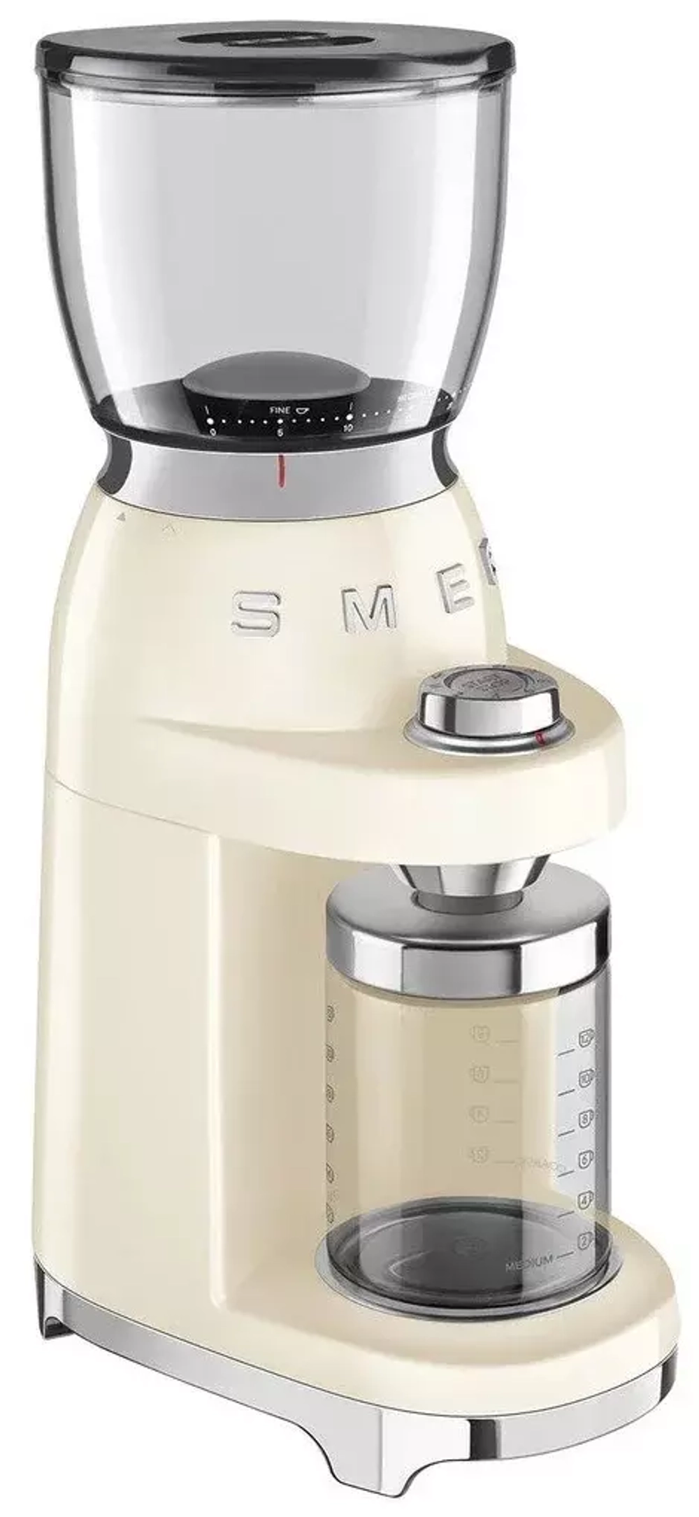 Кофемолка Smeg CGF01CREU, кремовый