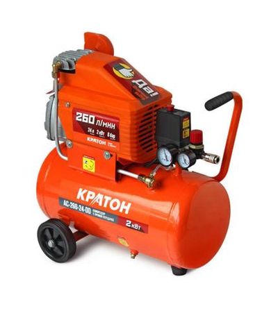 Компрессор с прямой передачей Кратон AC-260-24-DD