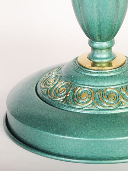 Декоративная настольная лампа Reccagni Angelo P.7202 M GREEN