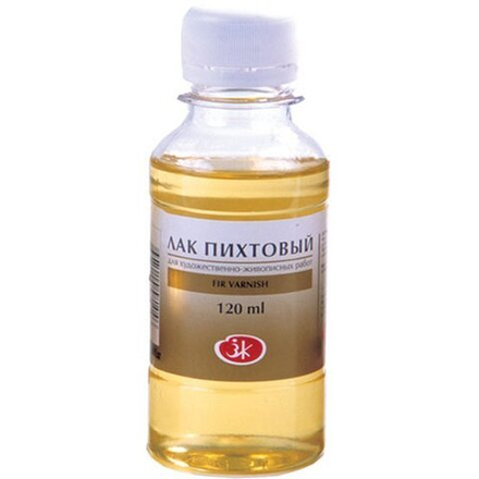 Невская Палитра Лак пихтовый  для художественно-живописных работ флакон 120мл