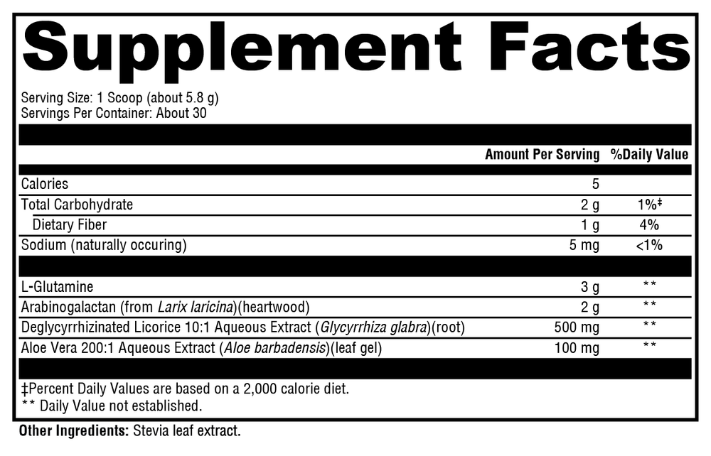 GlutAloeMine® 30 Servings