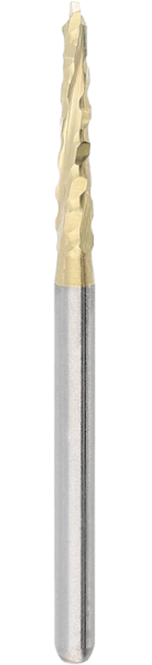 Фреза Линдеманна стоматологическая с особой насечкой ST H162STZ.314.016, твердосплавная, конусная, с покрытием ZrN, диаметр 1,6 мм, хвостовик турбинный (FG), Komet, Германия