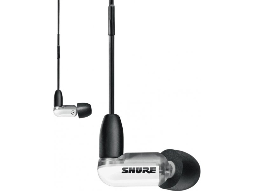 Наушники Shure SE31BAWUNI-EFS белый/черный
