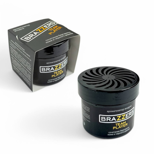 (BLACK FOX) Ароматизатор BRAZZERS-Сочетание бергамота,кожи и черного дерева 100 гр