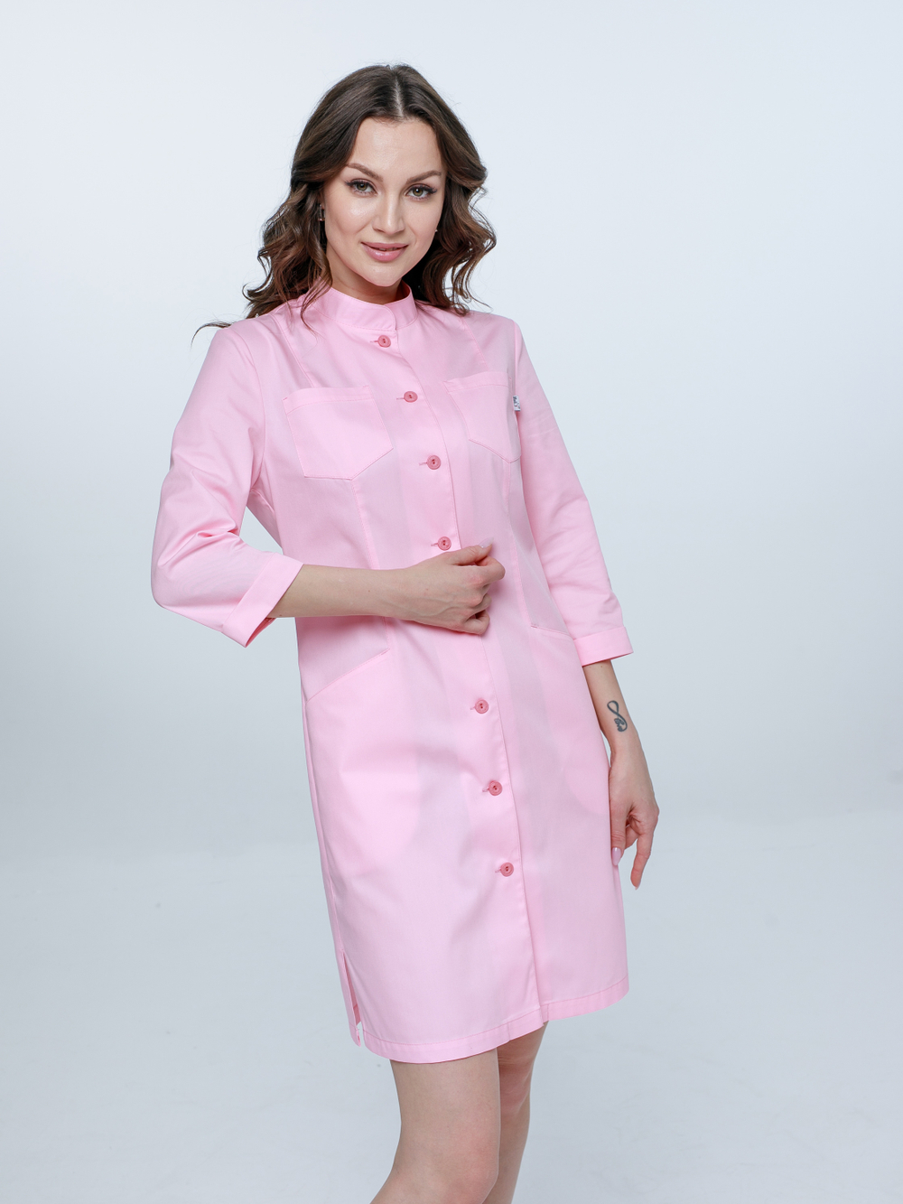 Халат медицинский женский | Х-224/2 б клеон проф