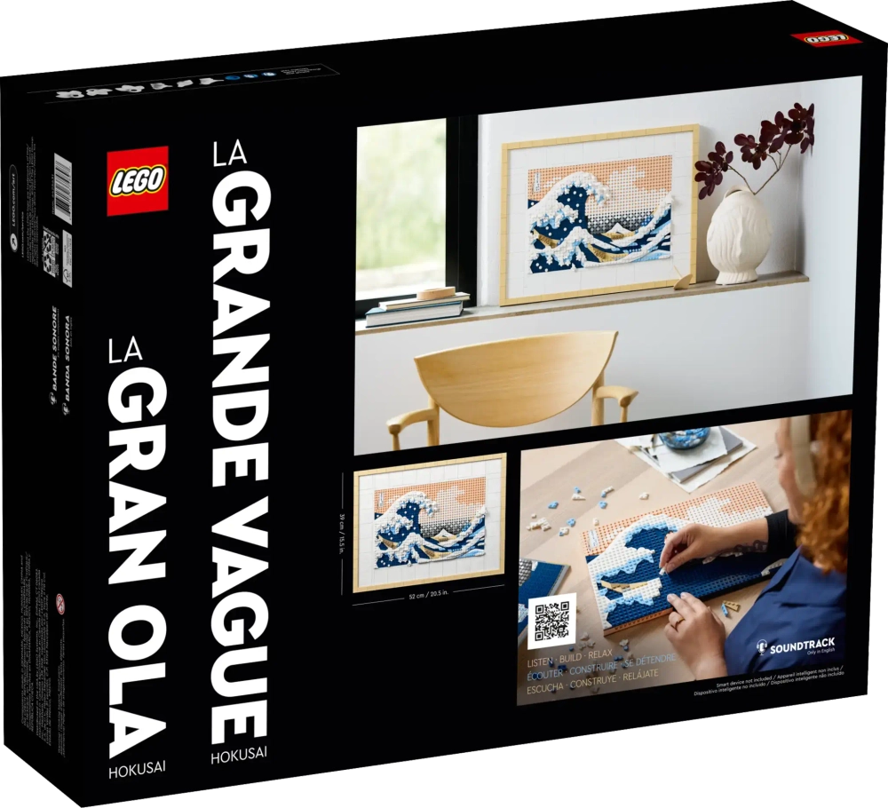 Конструктор LEGO ART 31208 Хокусай – Великая волна
