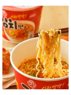 Лапша Kimchi Ramen Оттоги со вкусом кимчи 105 г * 2 шт