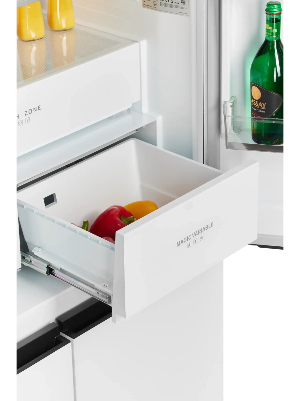 Холодильник Hiberg i-RFQ 705G W