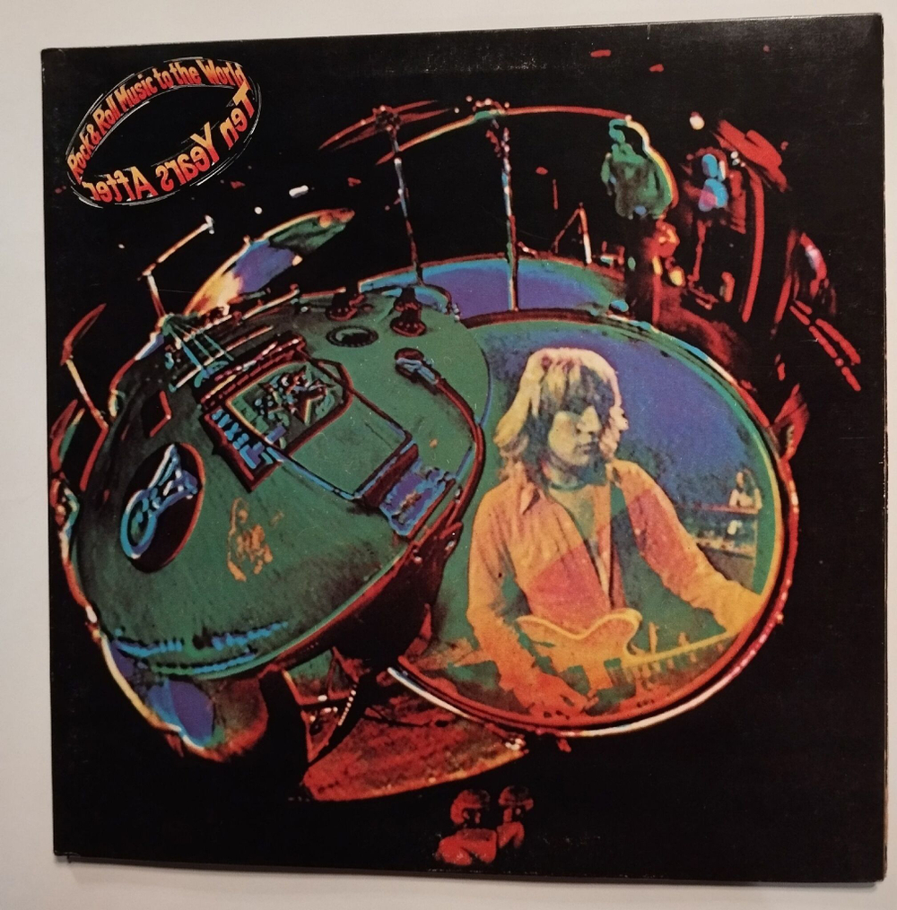 Винтажная виниловая пластинка LP Ten Years After Rock and Roll Music To The World (USA 1972)