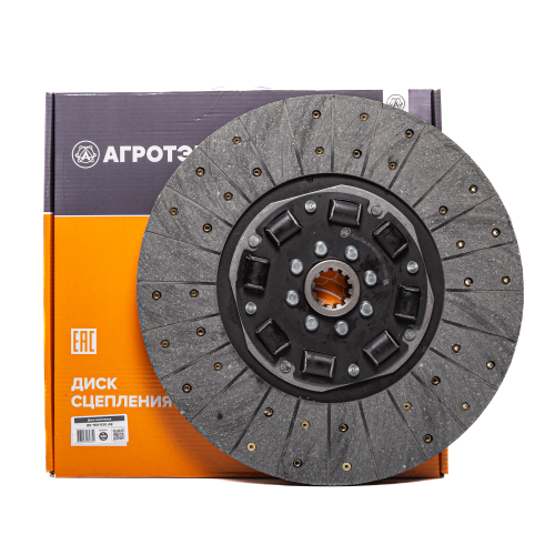 Диск сцепления ведомый, МТЗ, с резиновыми демпферами, d=340мм