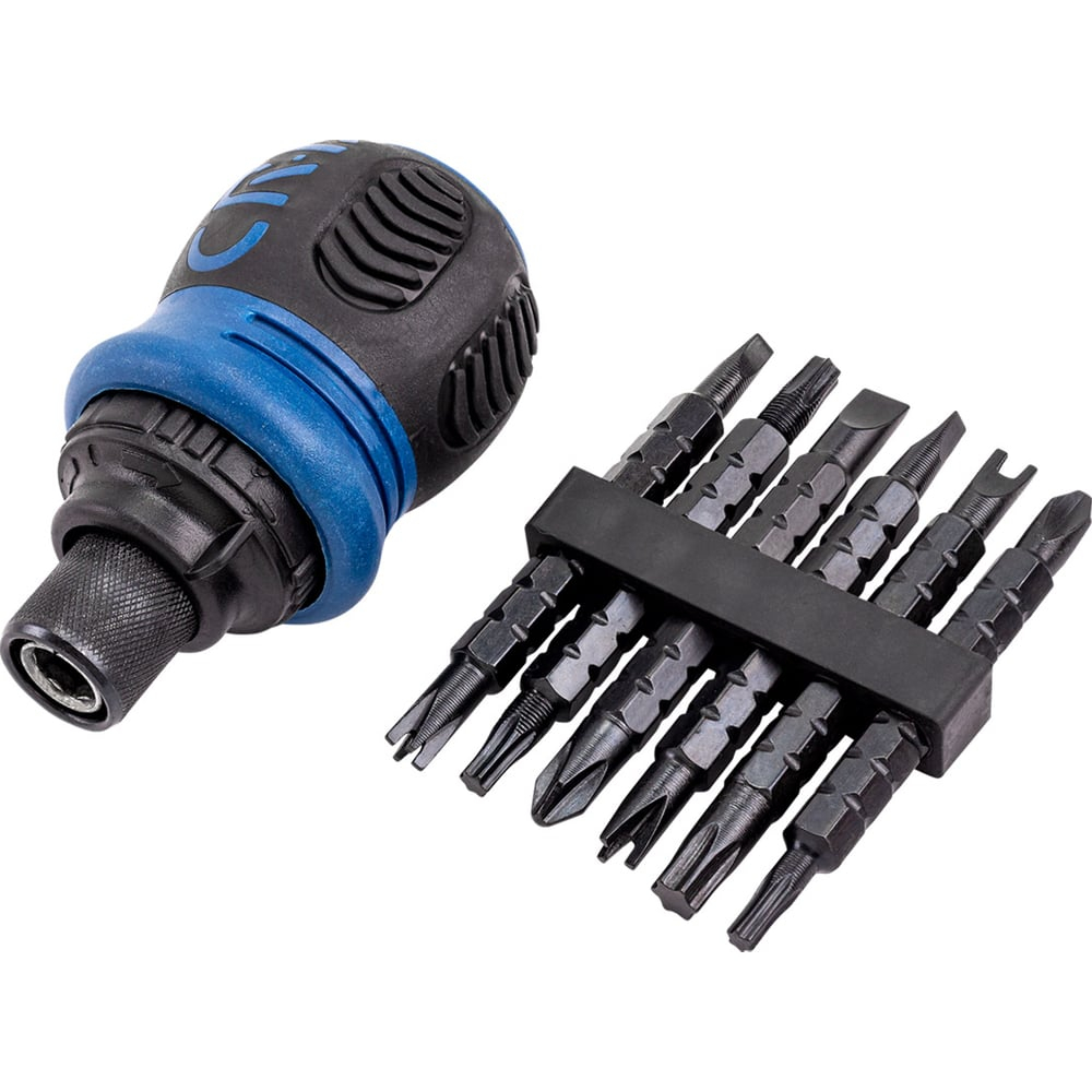 Отвертка реверсивная Scheppach с набором бит (к-т 3шт.) Sch-32807MR/к-т 3шт/(63092)