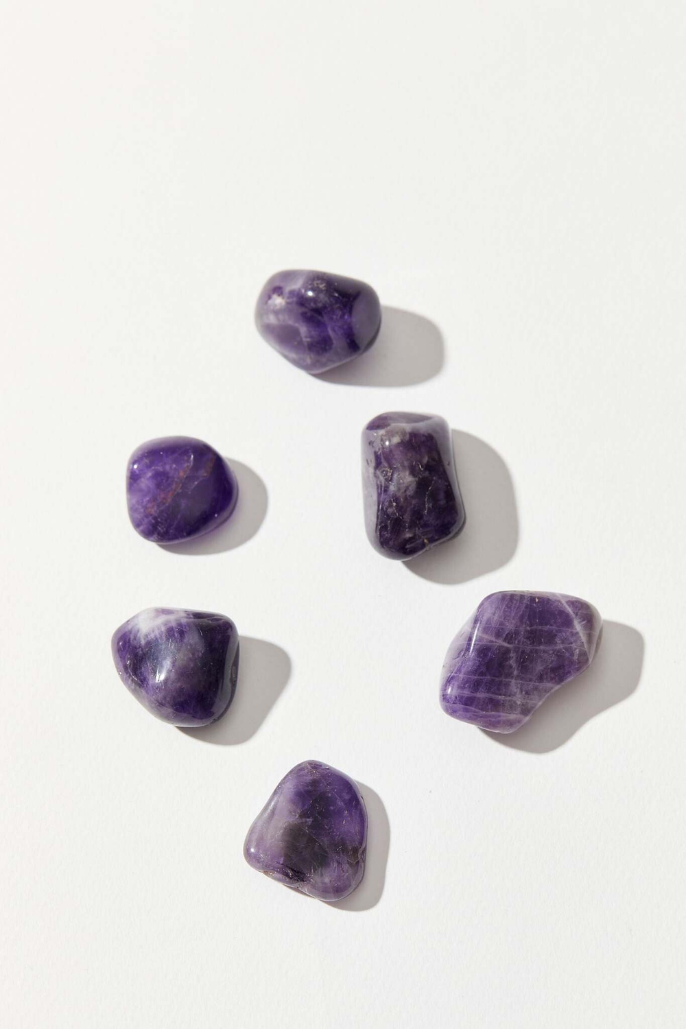 Аметист галтовка