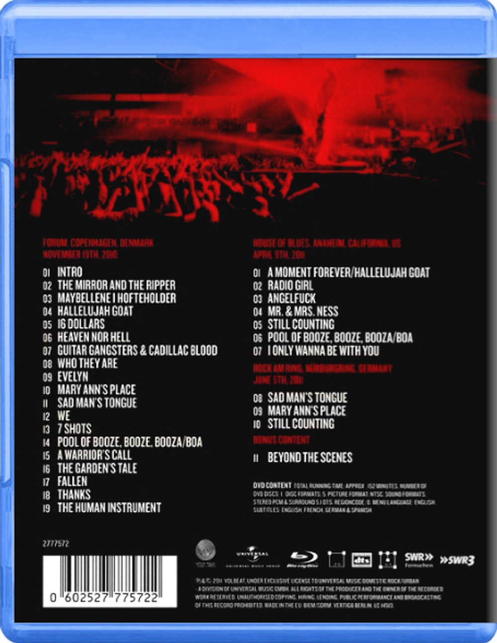 Volbeat / Live From Beyond Hell/Above Heaven (Blu-ray)